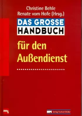 Couverture du produit · Das grosse Handbuch für den Aussendienst
