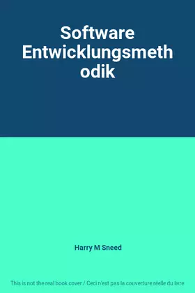Couverture du produit · Software Entwicklungsmethodik
