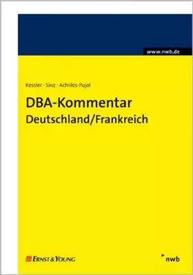 Couverture du produit · DBA-Kommentar Deutschland/Frankreich