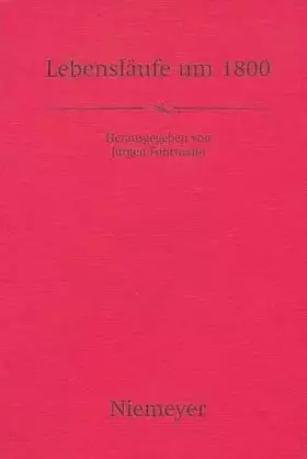 Couverture du produit · Lebensläufe um 1800