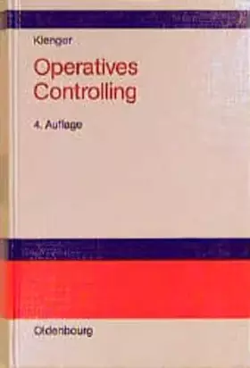 Couverture du produit · Operatives Controlling