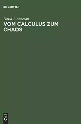 Couverture du produit · Vom Calculus zum Chaos