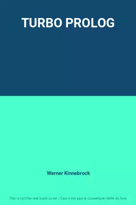 Couverture du produit · TURBO PROLOG