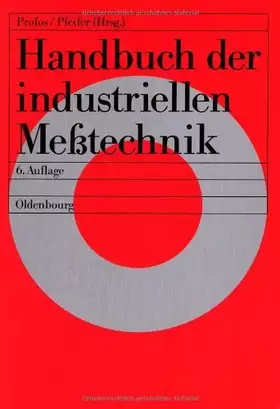 Couverture du produit · Handbuch der industriellen Messtechnik