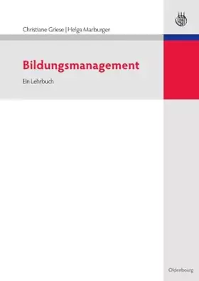 Couverture du produit · Bildungsmanagement: Ein Lehrbuch