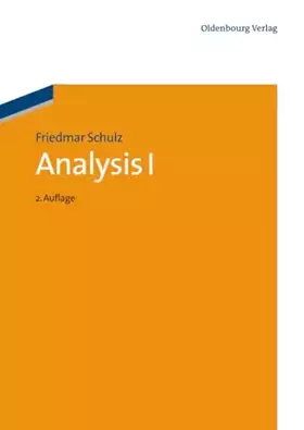 Couverture du produit · Analysis I: 2.Auflage