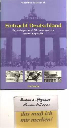 Couverture du produit · Eintracht Deutschland
