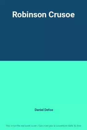 Couverture du produit · Robinson Crusoe