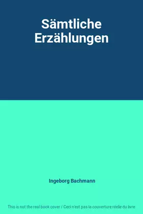 Couverture du produit · Sämtliche Erzählungen