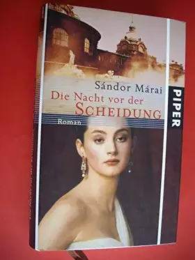 Couverture du produit · Die Nacht vor der Scheidung: Roman