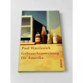 Couverture du produit · Gebrauchsanweisung für Amerika