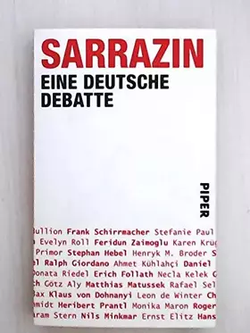 Couverture du produit · Sarrazin: Eine deutsche Debatte