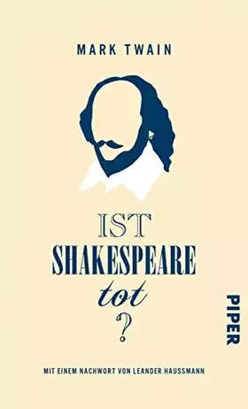 Couverture du produit · Ist Shakespeare tot?: Mit e. Nachw. v. Leander Haussmann
