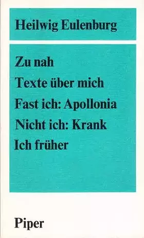 Couverture du produit · Zu nah