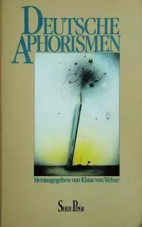 Couverture du produit · Deutsche Aphorismen (Piper Taschenbuch)