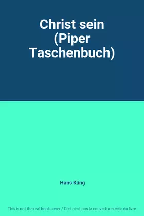 Couverture du produit · Christ sein (Piper Taschenbuch)