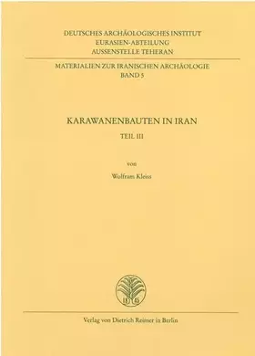 Couverture du produit · Karawanenbauten im Iran