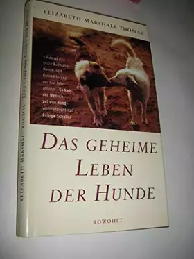 Couverture du produit · Das geheime Leben der Hunde