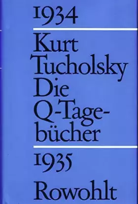 Couverture du produit · Die Q-Tagebücher 1934 - 1935