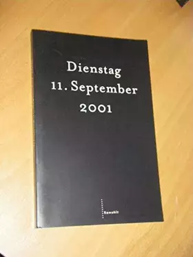 Couverture du produit · Dienstag, 11. September 2001
