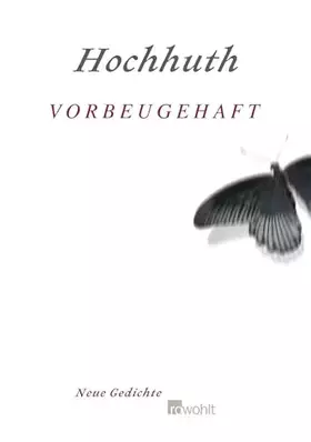 Couverture du produit · Vorbeugehaft: Neue Gedichte