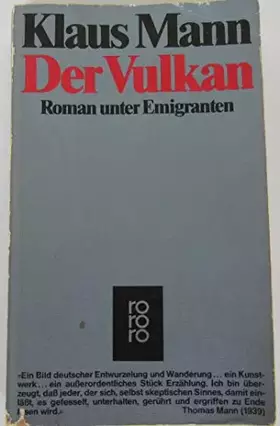 Couverture du produit · Der Vulkan: Roman unter Emigranten