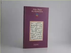 Couverture du produit · Aus Tagebüchern.