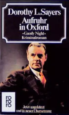 Couverture du produit · Aufruhr in Oxford