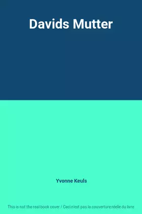 Couverture du produit · Davids Mutter
