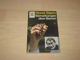 Couverture du produit · Bemerkungen über Bienen