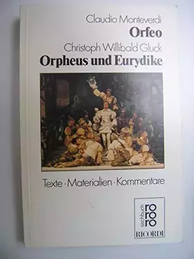 Couverture du produit · Orfeo - Orpheus und Eurydike. Texte, Materialien, Kommentare