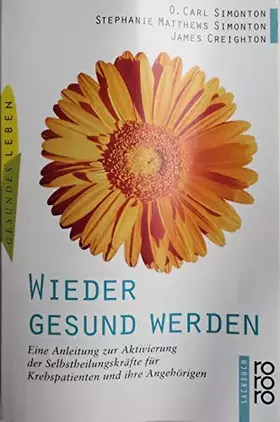 Couverture du produit · Wieder gesund werden