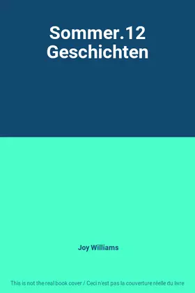 Couverture du produit · Sommer.12 Geschichten