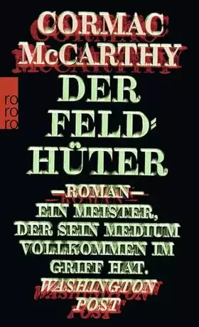 Couverture du produit · Der Feldhüter: Roman