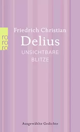 Couverture du produit · Unsichtbare Blitze: Ausgewählte Gedichte