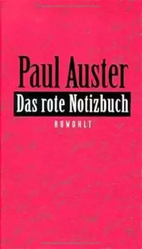 Couverture du produit · Das rote Notizbuch