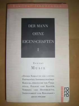 Couverture du produit · Der Mann ohne Eigenschaften I. Roman