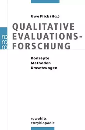 Couverture du produit · Qualitative Evaluationsforschung: Konzepte, Methoden, Umsetzung