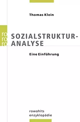 Couverture du produit · Sozialstrukturanalyse: Eine Einführung