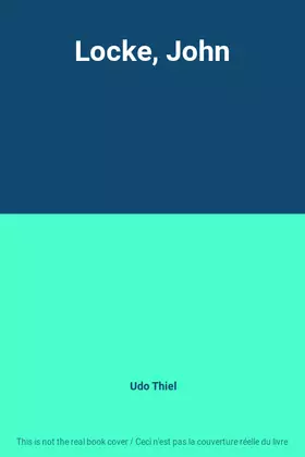 Couverture du produit · Locke, John