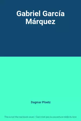 Couverture du produit · Gabriel García Márquez