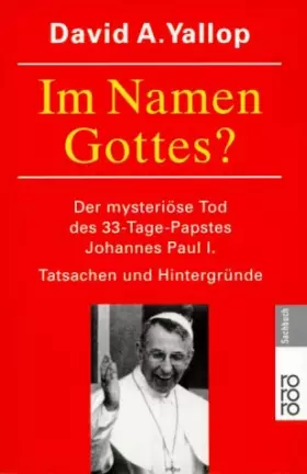 Couverture du produit · Im Namen Gottes?