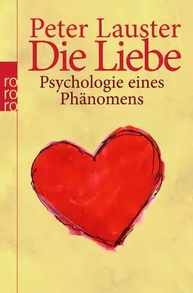 Couverture du produit · Die Liebe: Psychologie eines Phänomens