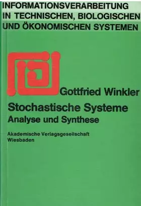 Couverture du produit · Stochastische Systeme. Analyse und Synthese