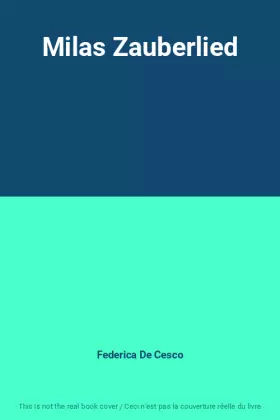 Couverture du produit · Milas Zauberlied