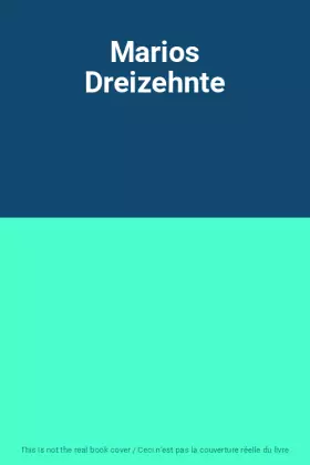 Couverture du produit · Marios Dreizehnte