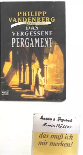 Couverture du produit · Das vergessene Pergament