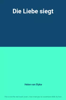 Couverture du produit · Die Liebe siegt