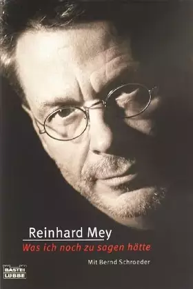 Couverture du produit · Was ich noch zu sagen hätte