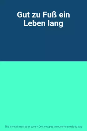 Couverture du produit · Gut zu Fuß ein Leben lang